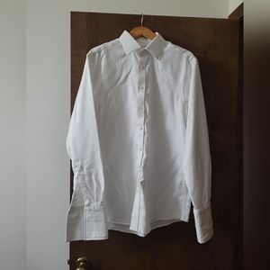 Charles Tyrwhitt Slim Fit French Cuff Buttondown shirt 17/37 in